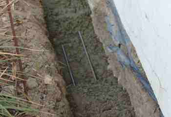 bewehrtes fundament